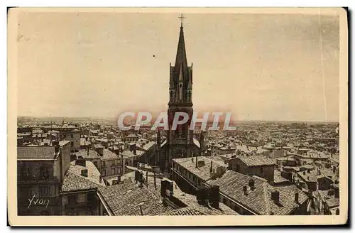 Ansichtskarte AK Montpellier Panorama vers l Eglise Sainte Anne