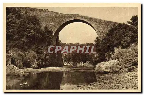 Ansichtskarte AK Lamalou les Bains Le Pont du Diable pres Villemagne