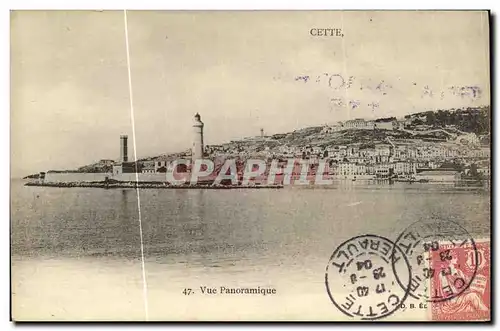 Cartes postales Cette Vue Panoramique