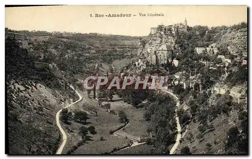 Cartes postales Rocamadour Vue Generale