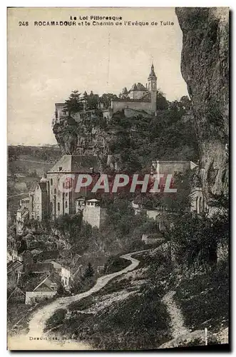 Cartes postales Rocamadour et le Chemin de l Eveque de Tulle