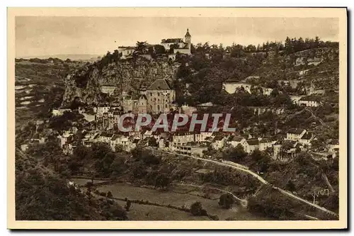 Cartes postales Rocamadour Vue generale