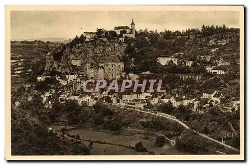 Cartes postales Rocamadour Vue generale