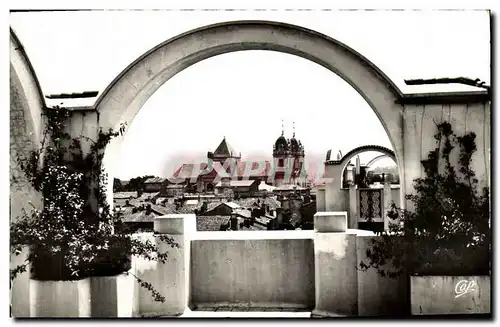 Cartes postales Dax L Eglise Notre Dame prise du Splendid Hotel