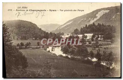 Ansichtskarte AK Le Jura Environs de Champagnole Syam Vue generale des Forges