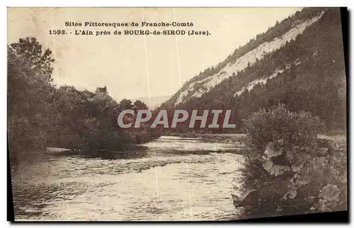Cartes postales Sites Pittoresques de Franche Comte L Ain pres de Bourg de Sirod