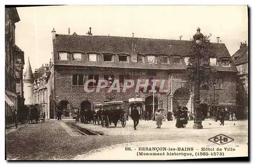 Cartes postales Besancon les Bains Hotel de Ville