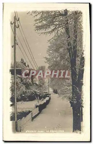 Ansichtskarte AK Nozeroy Jura La Promenade