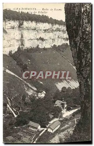 Ansichtskarte AK Jura Touriste Roches de Baume Vue prise des echelles