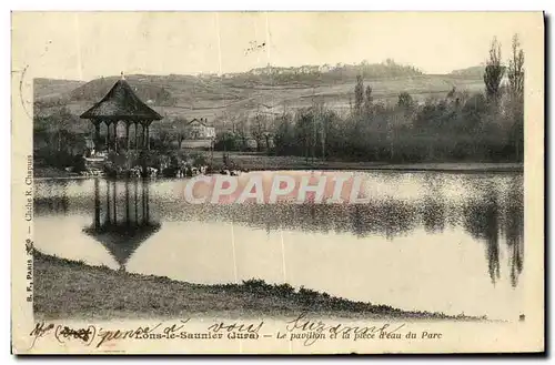 Ansichtskarte AK Lons le Saunier La Pavillon et la Piece d eau du Parc