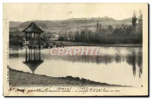 Cartes postales Lons le Saunier La Pavillon et la Piece d eau du Parc