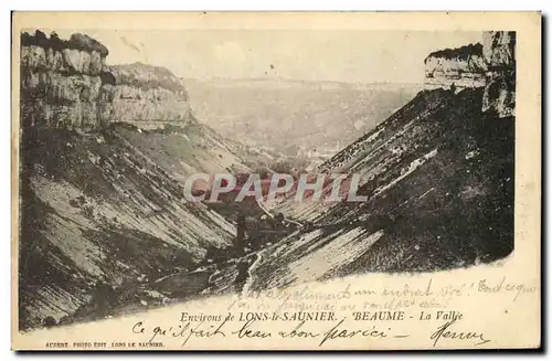 Cartes postales Environs de Lons le Saunier Beaume La Vallee