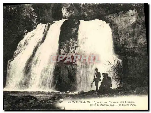 Cartes postales Saint Claude Cascade des Combes