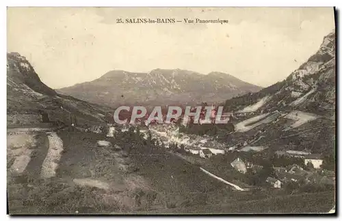 Cartes postales Salins les Bains Vue Panoramique