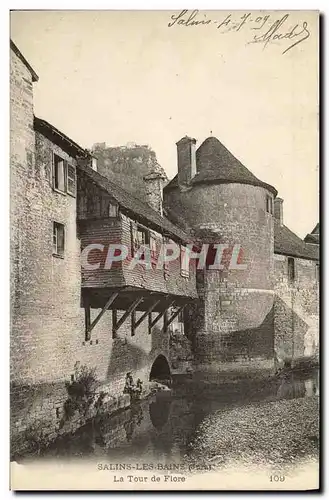 Cartes postales Salins les Bains La Tour de Flore