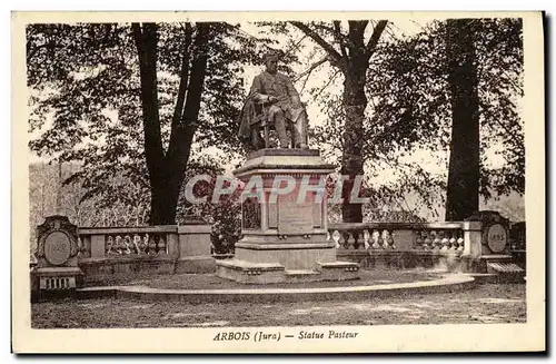 Cartes postales Arbois Statue Pasteur