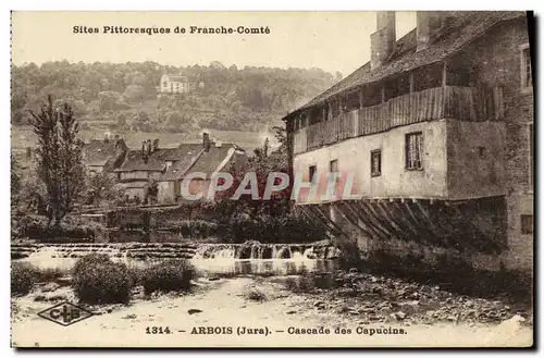 Ansichtskarte AK Arbois Cascade des Capucins