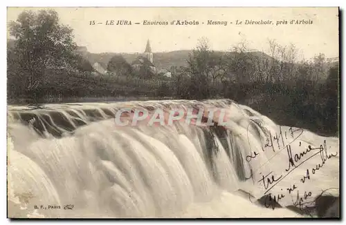 Ansichtskarte AK Le Jura Environs d Arbois Mesnay Le Derochoir pres d Arbois