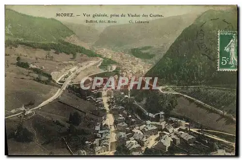 Cartes postales Morez Vue generale prise du Viadu des Crottes