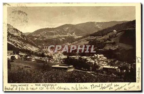 Cartes postales Morez Vue Generale