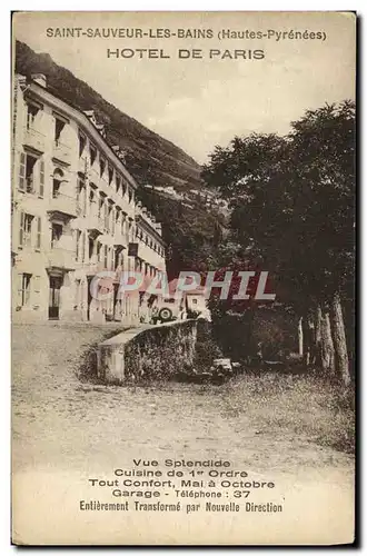 Ansichtskarte AK Saint Sauveur les Banis Hotel De Paris