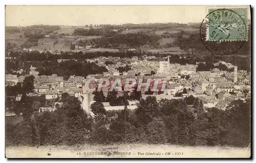 Cartes postales Bagneres de Bigorre Vue generale