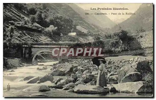 Cartes postales Cauterets Pont de la Raillere