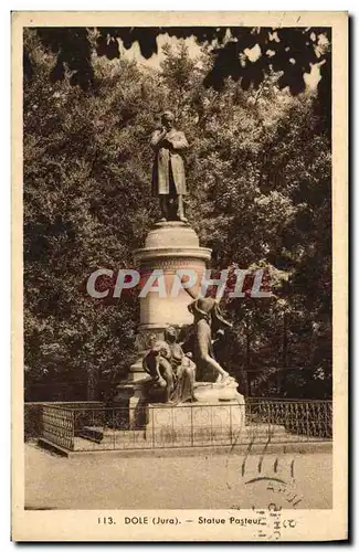 Cartes postales Dole Statue Pasteur