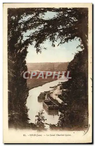 Cartes postales Dole Le Canal Charles Quint