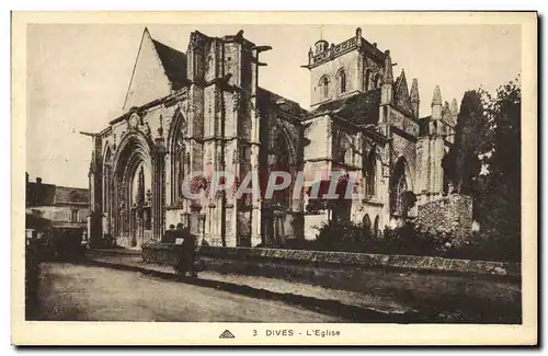 Cartes postales Dives L Eglise