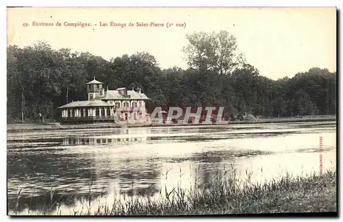 Ansichtskarte AK Environs de Compiegne Les Etangs de Saint Pierre