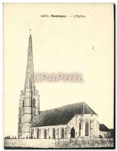 Cartes postales Montagny L Eglise