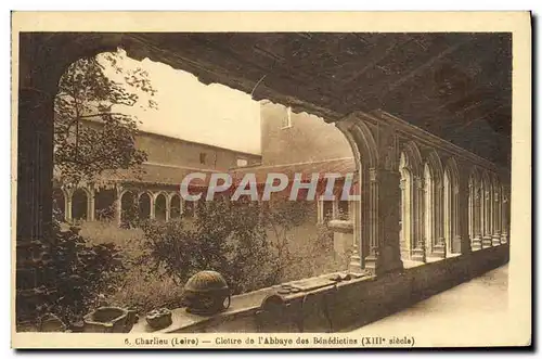 Cartes postales Charlieu Clotire de L abbaye des Benedictins