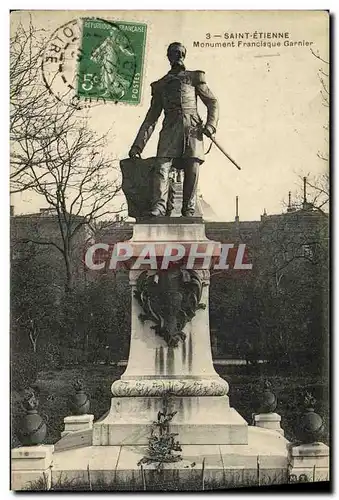 Cartes postales St Etienne Entree Le Monument Francisque