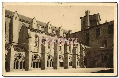 Ansichtskarte AK La Chaise Dieu L Abbaye La Cour du Cloitre