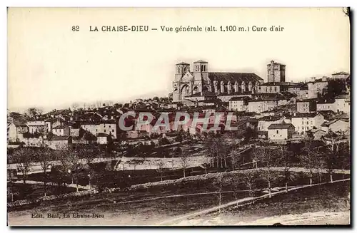 Cartes postales Environs de La Chaise Dieu Vue Generale