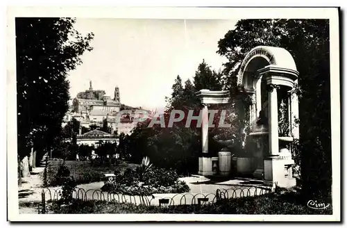 Ansichtskarte AK Le Puy En Velay Le Jardin Public