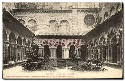 Cartes postales Le Puy Cloitre de la Cathedrale