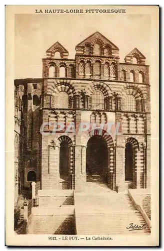 Cartes postales Le Puy Cathedrale