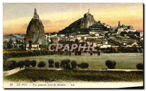 Cartes postales Le Puy Vue Generale Prise de Mondon