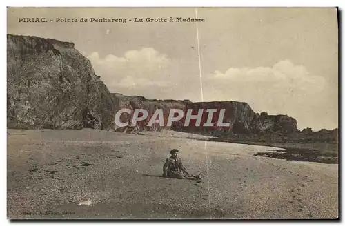 Cartes postales Piriac Pointe de Penhareng La Grotte a Madame