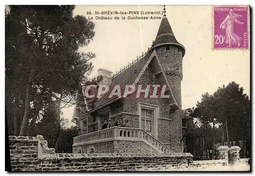 Cartes postales Saint Brevin Les Pins Le Chateau de la Duchesse Anne