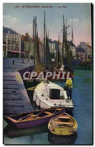 Cartes postales Le Pouliguen Le Port Bateaux