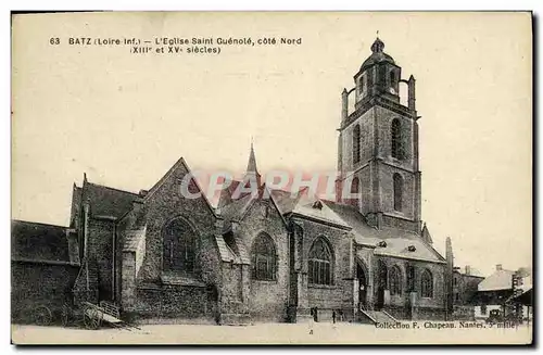 Cartes postales Batz L eglise Saint Guenole Cote Nord