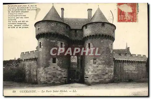 Cartes postales Guerande La Porte Saint Michel