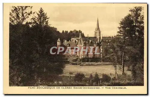 Cartes postales Parc Zoologique De Cleres Vue Generale Zoo