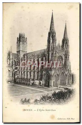 Cartes postales Rouen L Eglise Saint Ouen