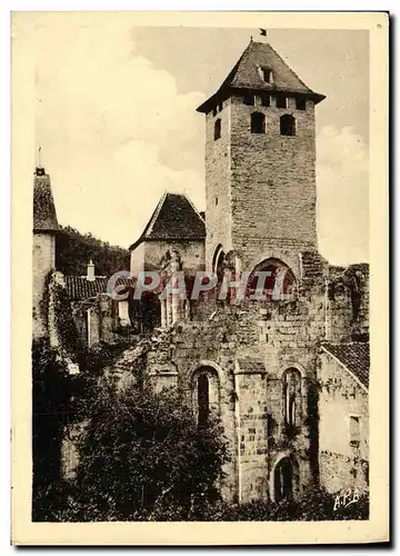 Ansichtskarte AK Marcilhac Clocher et ruines de l eglise abbatiale