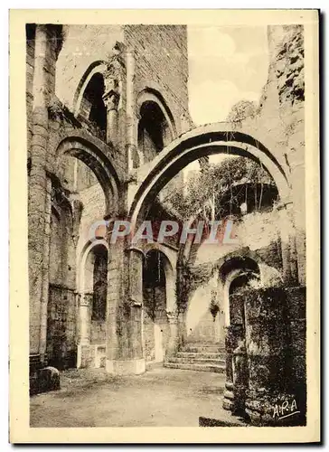 Ansichtskarte AK Vallee du Cete Marclhac Eglise Abbatiale et Ruines de l eglise abbatiale