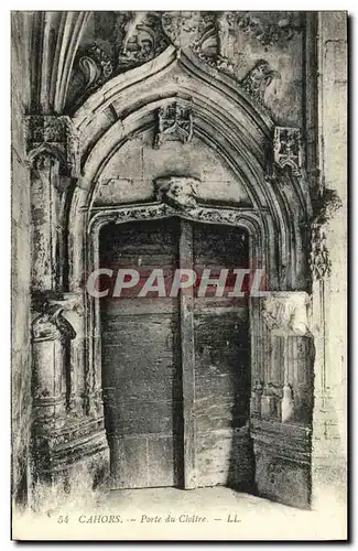 Cartes postales Cahors Porte du Cloitre